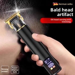 MONLEYTA | German Automatic Hair Clipper Mens Bald Head Shaving Tool Home Electric Haircut Device Self-Haircut Professional Barber Machine