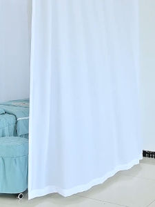 Curtain partition divider U-Shaped Rod Hair salon Space maximisation Partition curtain Divider curtain Easy to install