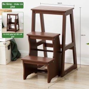 YYBAIO | Đế Bước Gỗ Đa Năng Gấp Được Dùng Trong Nhà