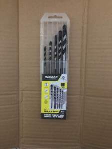 MATA BOR SET 5 PCS SERBAGUNA UNTUK BOR BESIKAYU DAN BETON BERKUALITAS