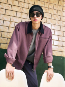 BODYDREAM | Barn Style Retro Workwear Loose Mens Jacket