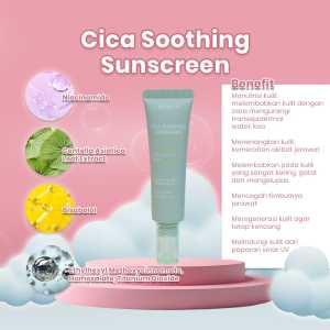 CICA SOOTHING SUNSCREEN BGSKIN FREE GIFT Beauty Glow