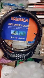 Dây Khoá Mật Mã 5 Số Cỡ Lớn Ø 20mm - Dài 1 Mét Đa Dụng Chống Trộm Chống Cắt Khoá Xe Máy Xe Đạp