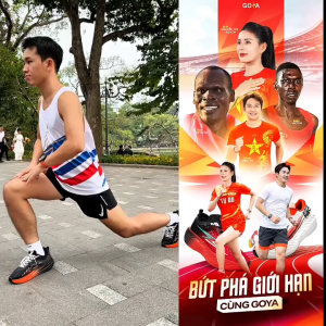 [Tặng phụ kiện] Giày thể thao chạy bộ nam nữ Goya Plus phiên bản mới năm 2025 full màu