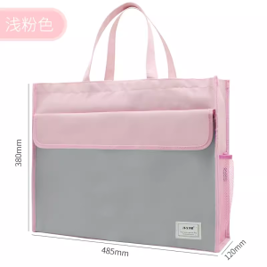 Large Capacity A3 Exam Paper Storage Bag Portable Office Document Organizer Accordion File Bag for High School Middle School Elementary School