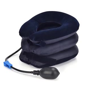 Neck Stretcher Air Cervical Traction Pillow Inflatable Orthopedic Neck Collar Pain Relief Bantal Tarikan Serviks 颈椎牵引枕