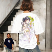 Bandai | Oversized Streetwear Sailor Moon Anime Graphic T-shirt Men Women Short Sleeve Tee Summer Trendy Casual Tops Y2k Clothes Kawaii