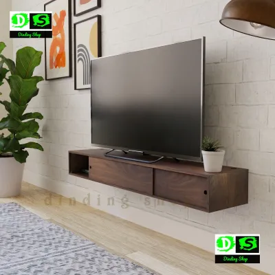Rak dinding tv Ambalan Aestetic Modern