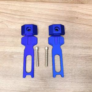 Nắp pát tăng sên + Nẹp gấp cho Ex 155/150 lắp như zin không chế cháo màu xanh dương