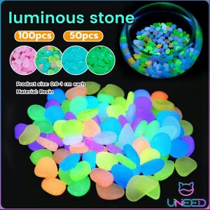Luminous Pebbles: Enhance Your Aquarium & Garden Decor