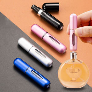 AN Botol Parfum Refill Mini Portable 5ML Bottle Spray Travel Size Wadah Tempat Body Spray Isi Ulang Minyak Wangi Parfume COD