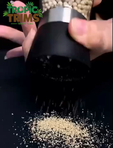 Tropic Trims Manual Salt and Pepper Grinder Colorful Mixed Seasoning Storage Jar