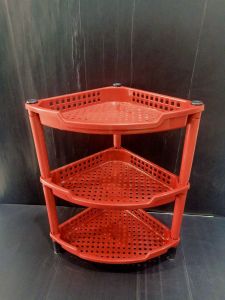 ชั้น ชั้นวางของ ชั้นเก็บของ ชั้นวางของพลาสติก 3ชั้น ชั้นเข้ามุม ขนาดใหญ่ สีหวานพร้อมส่งจากไทย ลึก48*48 กว้าง33 สูง 61 เซนพร้อมส่งจากไทย