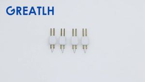 4pcs Tips for Electric Cautery Pen Condenser Pen Head Brushed Slate Eyelid Surgery Needle Tool Parts