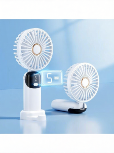 Portable Digital Display Handheld Fan