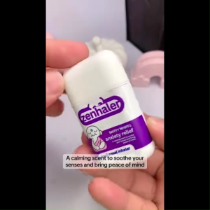 Zenhaler Anxiety Relief – Dual Nasal Inhaler - Double Hole | for Instant Calm & Relaxation