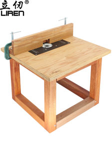Stand Trimmer Inverted Table Inverted Table Solid Wood Bracket Trimmer Work Table Small Trimmer