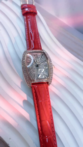 Jam Tangan Wanita GAVITEN GV 008 Red Rosegold Original Garansi Resmi 1 Tahun - Leather