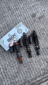 SHOCKBREAKER BBOY TABUNG ATAS EXTREME ORIGINAL BBOY PART UKURAN 310MM /330MM BLACK - GREY- BLACK/GOLD SERIES MONOSHOCK SINGLE TABUNG VARIASI PLUG N PLAY ( PNP ) SHOCK BELAKANG MATIC SINGLE MIO XEON FINO SCOOPY BEAT VARIO BEAT FI SCOOPY FI XRIDE LEXI STYLO