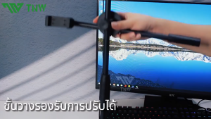 ไฟไลฟ์สด LED+ ขาตั้งถ่ายมูม 360° ปรับความสูง สำหรับเซลฟี่ ไฟแต่งหน้า ไฟสตูดิโอ และเครื่องกล่องมือถือ