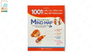 Sách - 1001 Mẫu Câu Tiếng Anh Giao Tiếp Thông Dụng - Theo Sơ Đồ Tư Duy Min Map (Dành Cho Trẻ Em) - Có File Đọc Kèm Theo