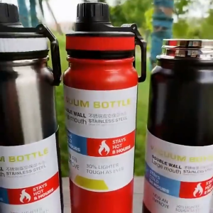 800 ML Stainless Steel Vacuum Thermos Cup Home Office Coffee Tea Thermal Water Bottle Thermal Mug Out