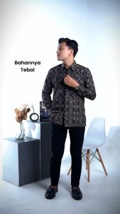WOUBATIK - Kemeja Batik Sanggit Slimfit Lapis Furing KP 213