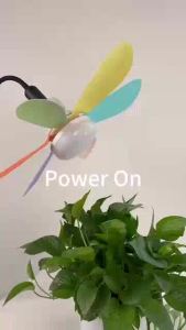 Socket Fan Light with Remote 20.5in Small Ceiling Fan with LED E26/27 Cordless Light Screw Fan for Kitchen Bedroom Small Room