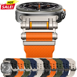 Sports Silicone Strap for Samsung Galaxy Watch 8 Ultra 2025 Band Rubber Bracelet for Galaxy Watch Ultra 47mm Replace Accessories