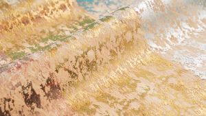 Dekorasi Tabel Natal dengan Taplak Meja Tipis & Table Runner Metallic Foil