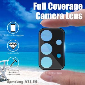 3D พื้นฟิล์มกล้องสำหรับ A17 A38 OPPO A78 A17K A58 A18 A98 ปกป้องกันทุกส่วนสีดำ Curverd ขนาด 58 98 78 18 5G 4G 2022-2023 รุ่น 3D