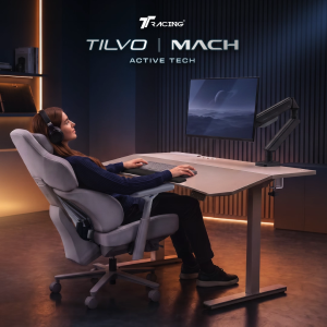 [PRE-ORDER] TTRacing TILVO Active Tech Desk Ergonomic Standing Electric Height Adjustable PC Office Table