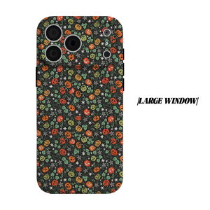 Halloween Pumpkin Vine Phone Case for iPhone 18 17 16 15 14 13 12 11 Air Pro Max Plus Double-layer Cover
