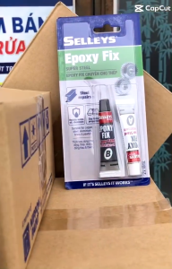 Keo dán EPOXY FIX SUPER STEEL (keo AB 2 thành phần) - Dung tích 20ml