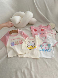 cat and  fish | Infant Cotton Short Sleeve T-Shirt