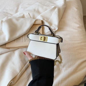 กระเป๋าผู้หญิงใบเล็กกระเป๋าทรงสี่เหลี่ยมใบเล็กมินิสะพายข้างสะพายไหล่แมทช์ง่ายออกแบบสำหรับผู้กลุ่มน้อยเนื้อสัมผัสดีมากรุ่นใหม่2023