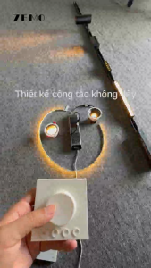 ĐÈN RAY NAM CHÂM 5 CHẾ ĐỘ ( 3000K - 4000K - 6000K - 3 màu- smart)