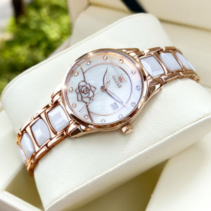 OLEVS | Fashion Ceramic Quartz Watch Small Dial Ultra-thin