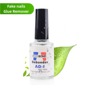 MS.W Nail Glue Remover 10ML Remove Soft Gel Tips Degumming Agent Fake Nail Accessories
