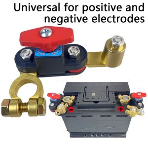 Car Battery Disconnect Switch Bidirectional Joint Can Rotate Disconnect Switch  ﻿Anti-Power Off Leakage Circuit Breaker 12-24v