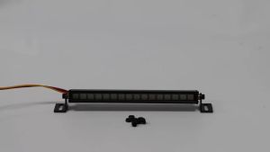 Dải Đèn Mái Xe RC Bằng Kim Loại Có Thể Điều Chỉnh Đa Chế Độ Dành Cho Các Mẫu Xe RC Crawler Tỷ Lệ 1/10 1/12 1/16 Phụ Kiện Xe.