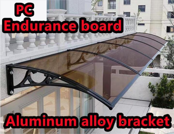 Awning Canopy with Bracket for Door and Window Anti-UV Mute Canopy ...