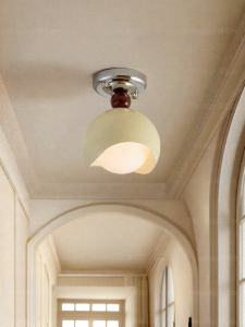 FANCY LAMP CLUB | Hallway Balcony Entrance Ceiling Light Cream Style