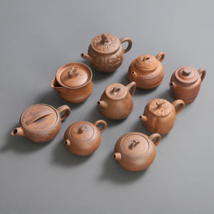 Bộ Ấm Trà Gốm Sứ Cổ Điển Mini Bằng Đất Sét Cổ Dụng Cụ Pha Trà Dụng Cụ Pha Trà Trà Đạo Dung Tích Nhỏ Dùng Tại Nhà