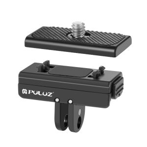 PULUZ Magnetic Quick Release Base Mount For Insta360 X4 X3 Ace/ Ace Pro with 1/4 Screw For GoPro HERO/ Insta360/ DJI OSMO Action