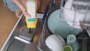 Gel Máy Rửa Chén Đậm Đặc Chuyên Dụng 3 trong 1 STANHOME Dish Gel Hương Trái Cây Làm Sạch Dầu Mỡ An Toàn 720ML