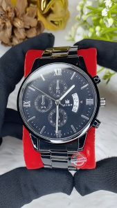 Jam Tangan Formal Pria Import Stainless Steel Titanium Anti Karat Asli Tahan Air Premium Original Lexier New Model Waterproof Kalender Date Berfungsi Menyala Tempat Gelap Kaca Tebal Aksesoris Arloji Quartz Analog Men Watches Cowok Kasual Kekinian COD-J88