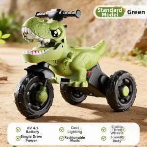 Electric Tricycle Toy Car with Ride and Remote Control