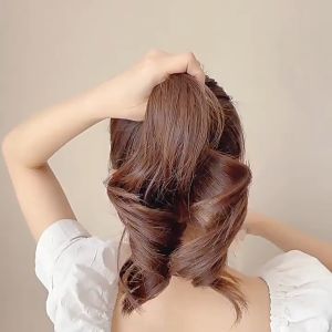 Bow Hair Clip Banana Clip Vertical Clip High Ponytail Hairpin Elegant Temperament Hair Pin Fashion Hair Accessories 发夹