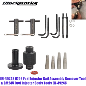 EN-49248 6706 Fuel Injector Rail Assembly Remover Tool & GM245 Fuel Injector Seals Tools EN-49245,EN-51105 For GM Engines